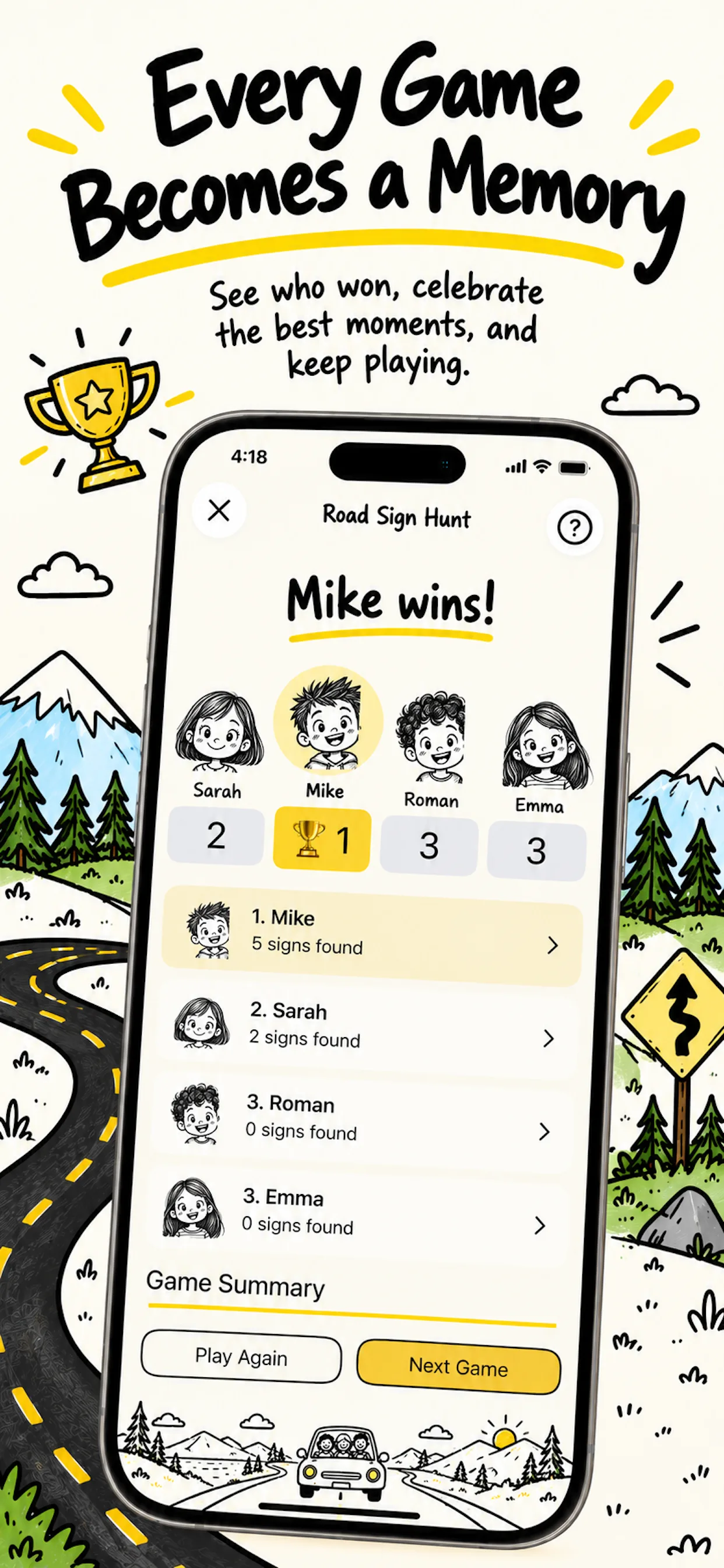 Carpool: Road Trip Games screenshot 1