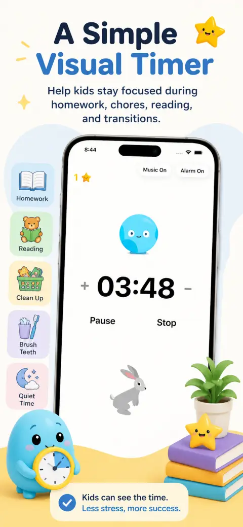 HoppityClock Kids Timer preview screenshot 2