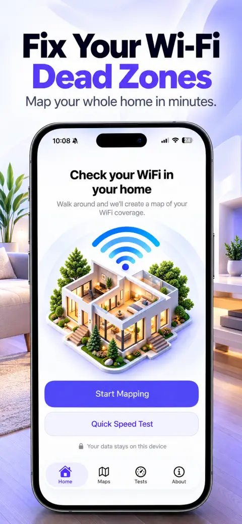 WiFi Heatmap: Home Mapper preview screenshot 1