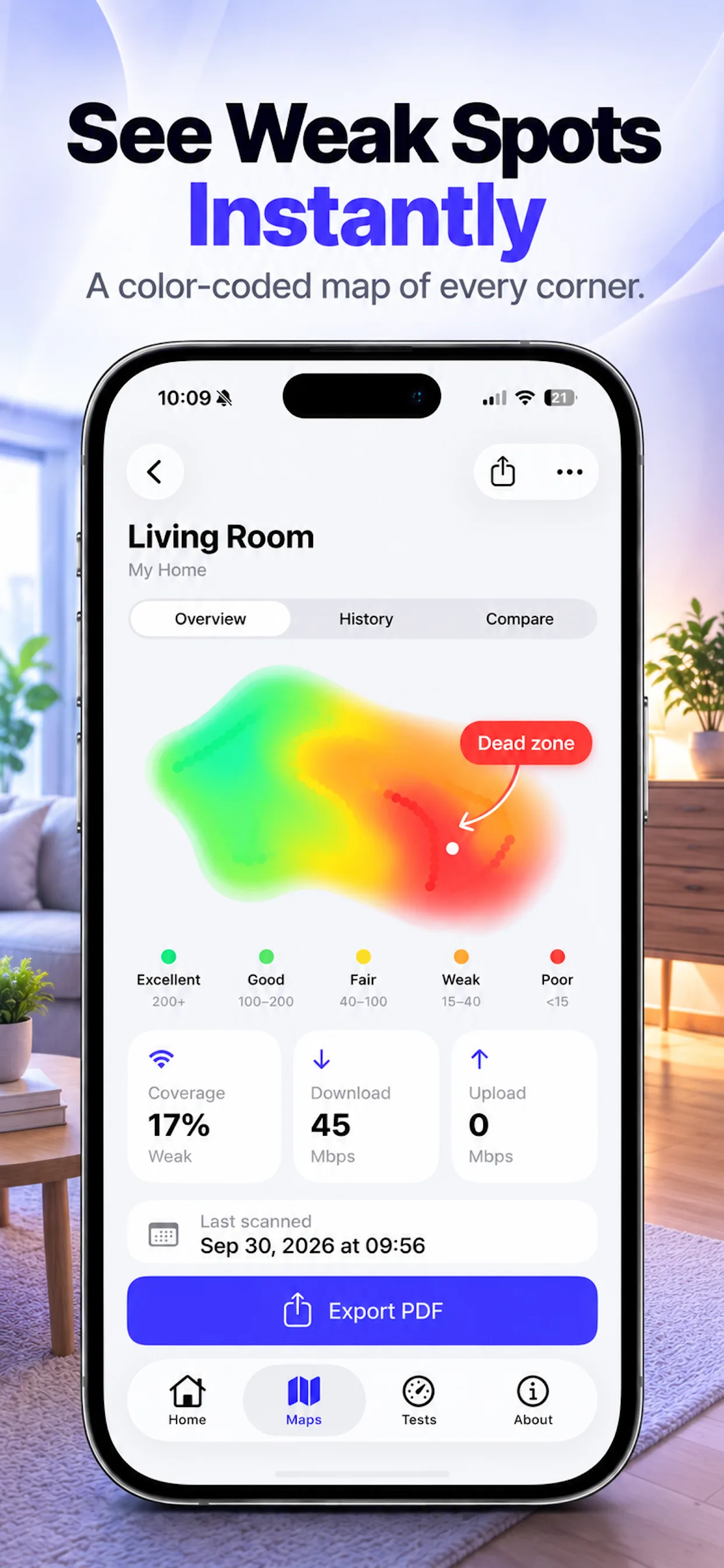 WiFi Heatmap: Home Mapper screenshot 6