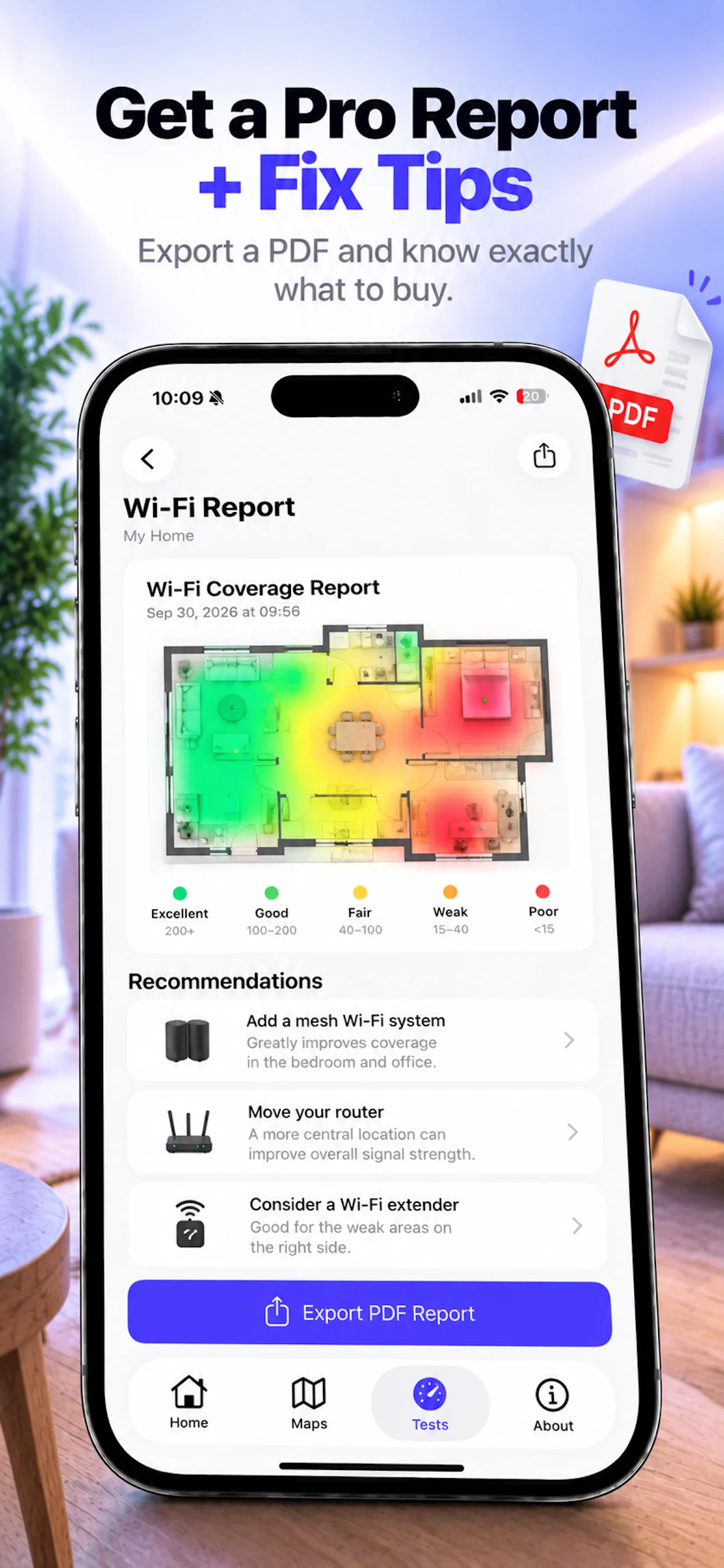WiFi Heatmap: Home Mapper screenshot 7